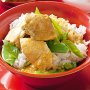 Yellow coconut chicken curry