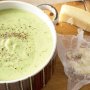 Zucchini & parmesan soup