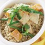 Tofu & pumpkin green curry