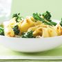 Pappardelle with broccolini, lemon & chilli