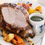 Classic roast lamb and gravy
