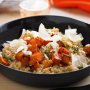 Goats cheese and roasted pumpkin risotto