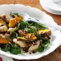 Warm roasted pumpkin and potato salad