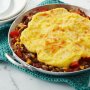 Chipotle bean and corn shepherds pie