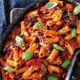 Prosciutto & eggplant rigatoni bake