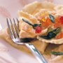 Pumpkin ravioli with sage butter