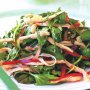 Turkey salad with lime chilli dressing