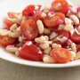 Cannellini bean and tomato salad