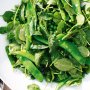 Pea, mint & spinach salad