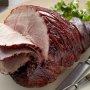 Curtis blackberry-balsamic glazed ham