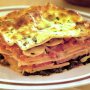 Vegetable, ricotta and spinach lasagne