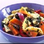 Pasta with roast vegetables