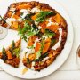 Roasted garlic pumpkin, sage and ricotta spelt pizza