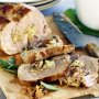 Slow-cooker pork roast with lemon and sage stuffing